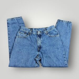 Vintage Levi's‎ 550 Jeans Womens 10 Petite Blue High Rise Relaxed Tapered 90s
